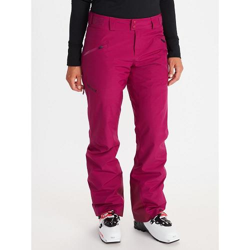 Marmot Ski Pants Red NZ - Lightray Pants Womens NZ5932678